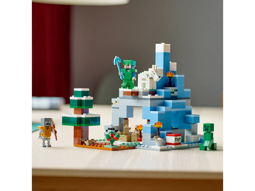 Lego Minecraft I picchi di ghiaccio Lego 21243