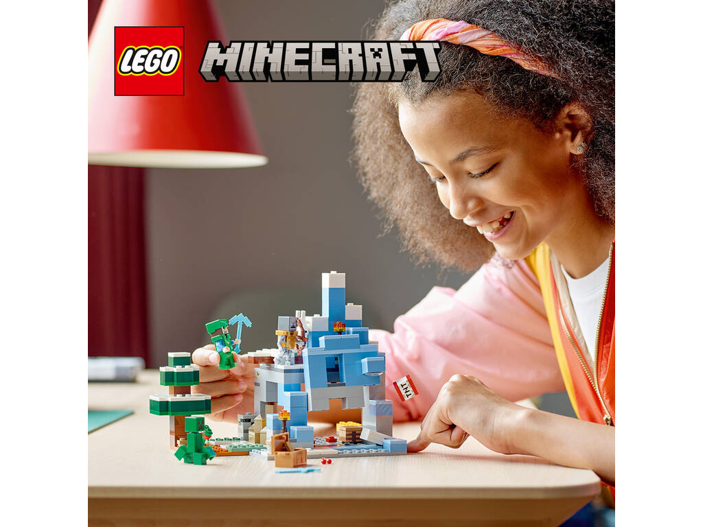 Lego Minecraft I picchi di ghiaccio Lego 21243