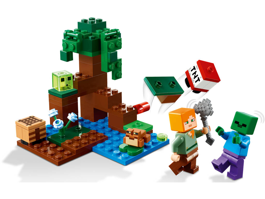 Lego Minecraft L'avventura della palude Lego 21240