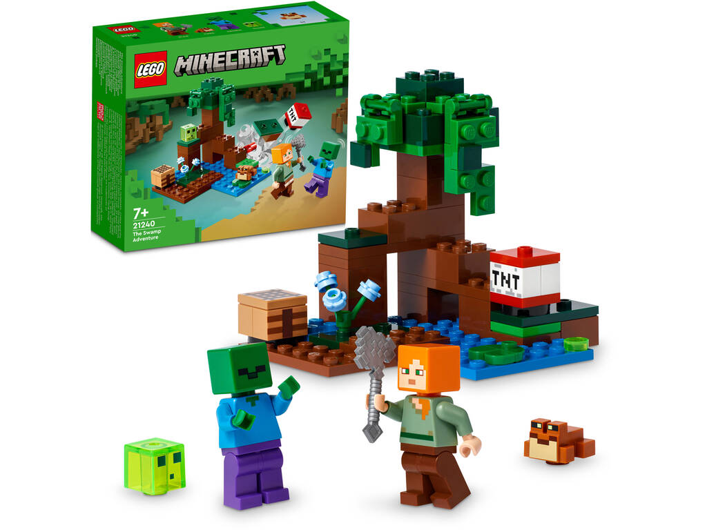 Lego Minecraft L'avventura della palude Lego 21240