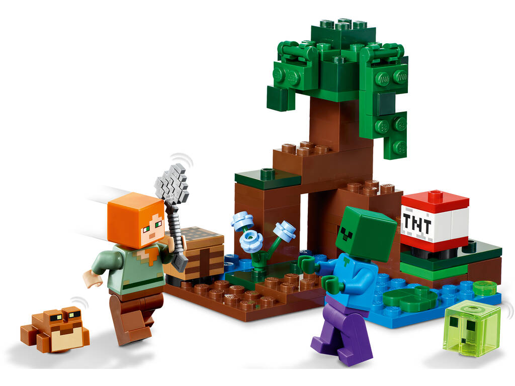 Lego Minecraft L'avventura della palude Lego 21240