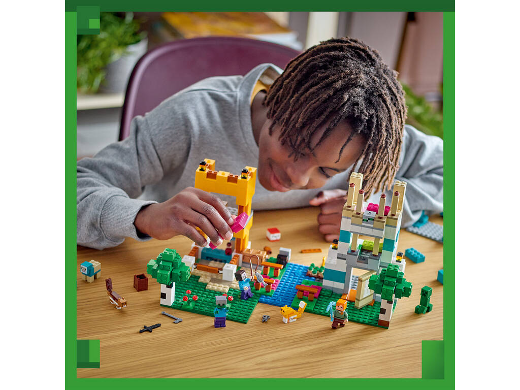 Lego Minecraft Scatola Modulare 4.0 2 in 1 21249