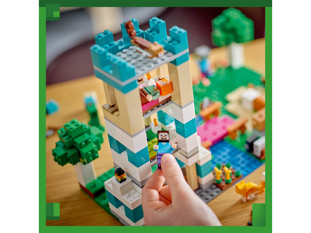 Lego Minecraft Scatola Modulare 4.0 2 in 1 21249