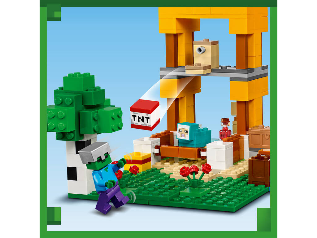 Lego Minecraft Scatola Modulare 4.0 2 in 1 21249