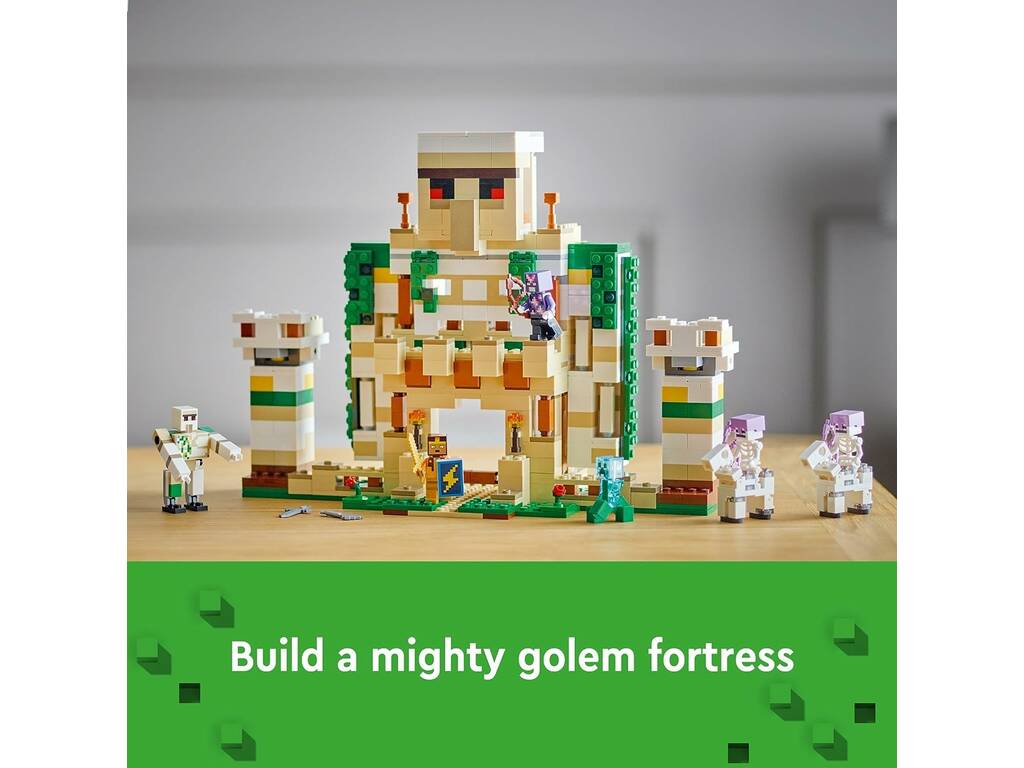 Lego Minecraft Forteresse du Golem de Fer 21250