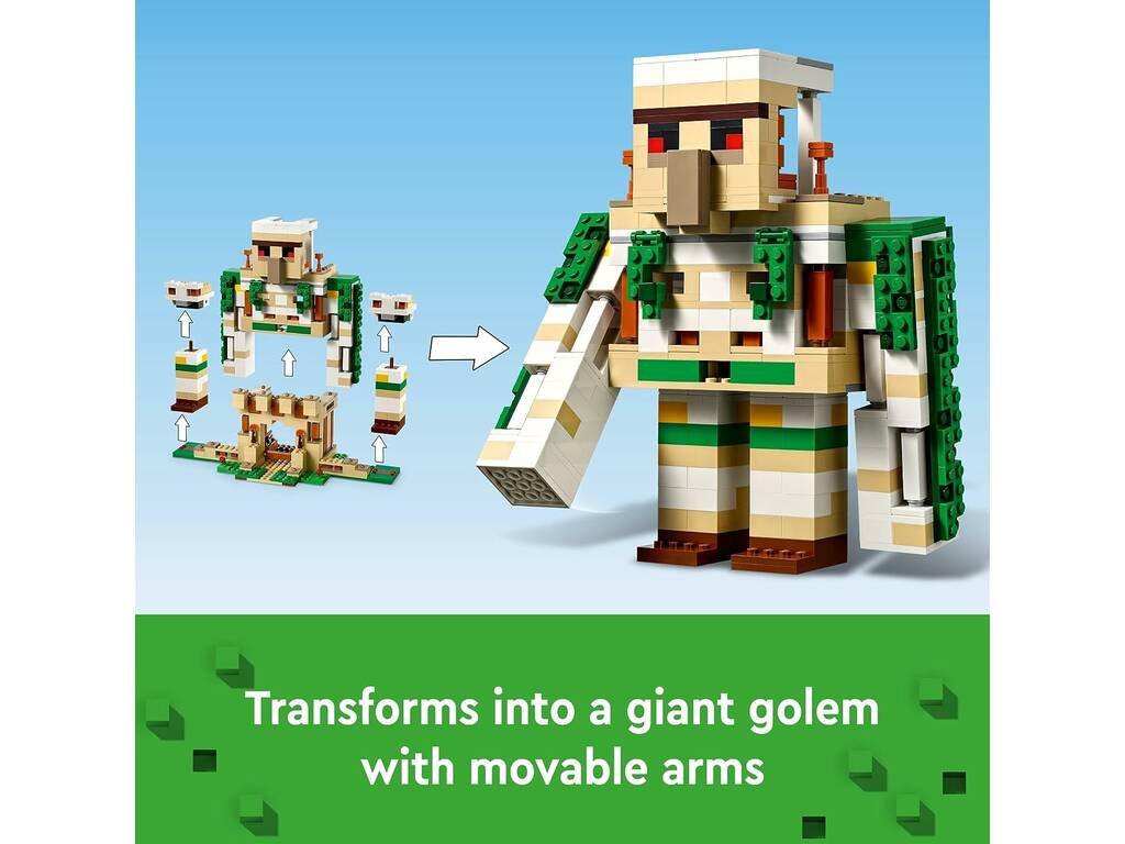 Lego Minecraft Forteresse du Golem de Fer 21250