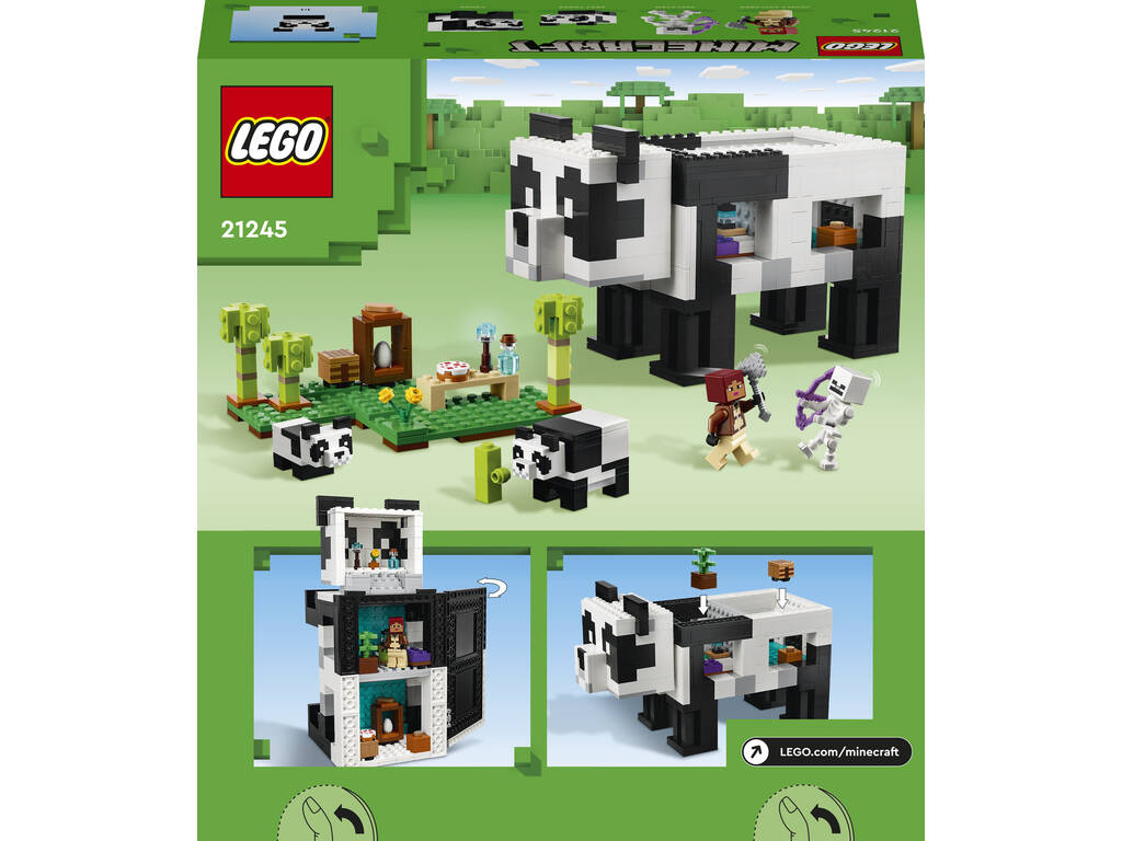 Lego Minecraft Le Refuge Panda 21245