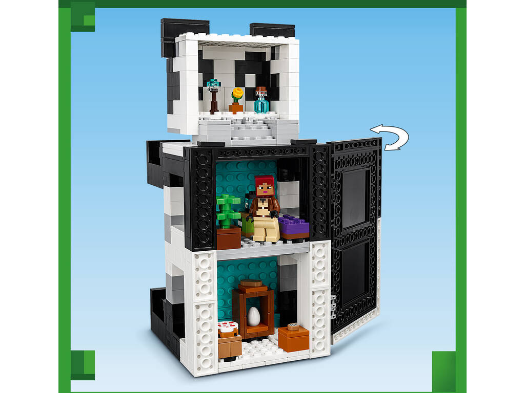 Lego Minecraft Le Refuge Panda 21245