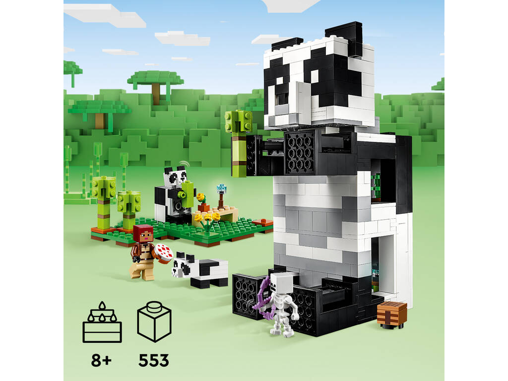 Lego Minecraft Le Refuge Panda 21245