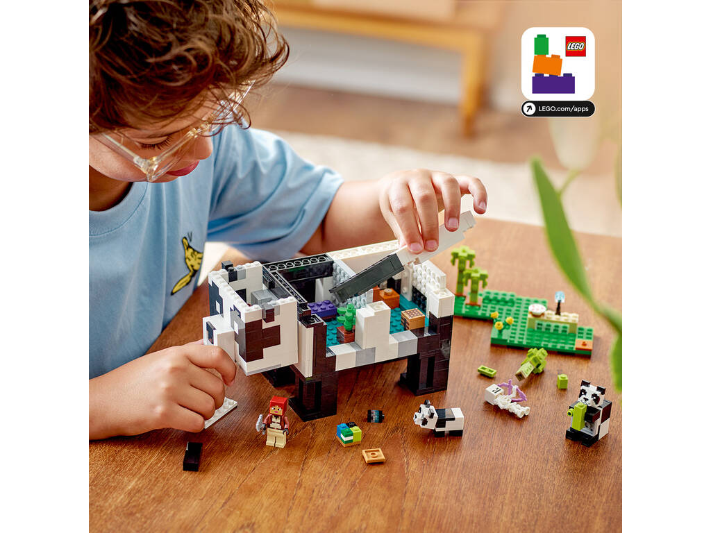 Lego Minecraft Le Refuge Panda 21245