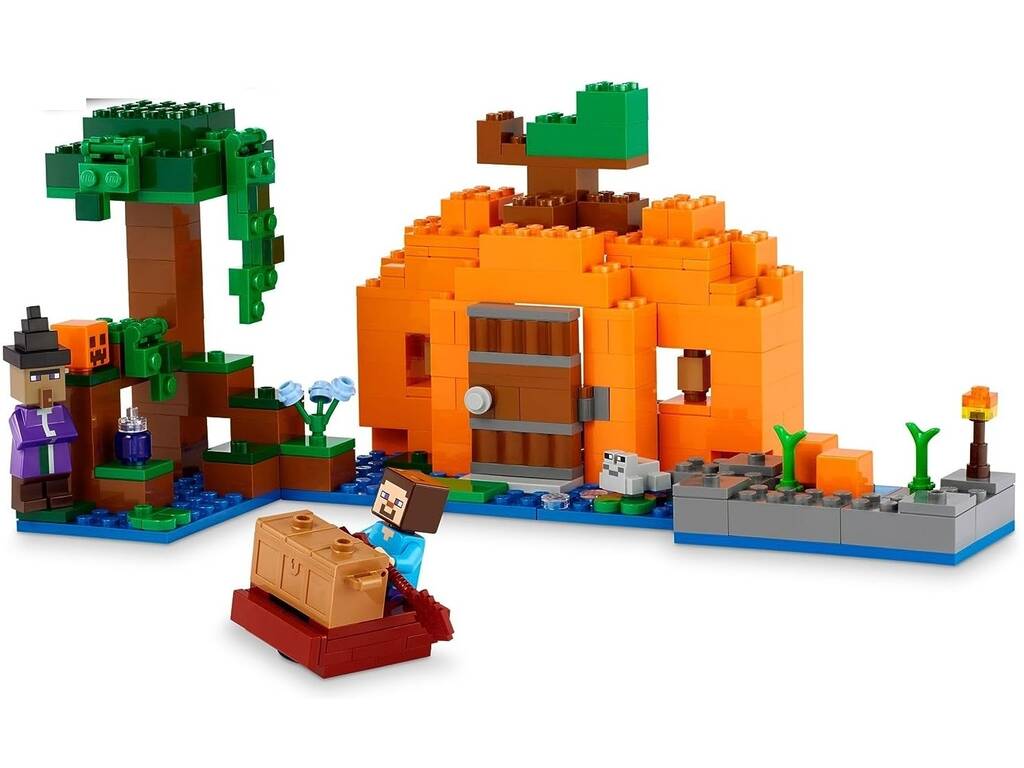 Lego Minecraft A Fazenda Abóbora 1248