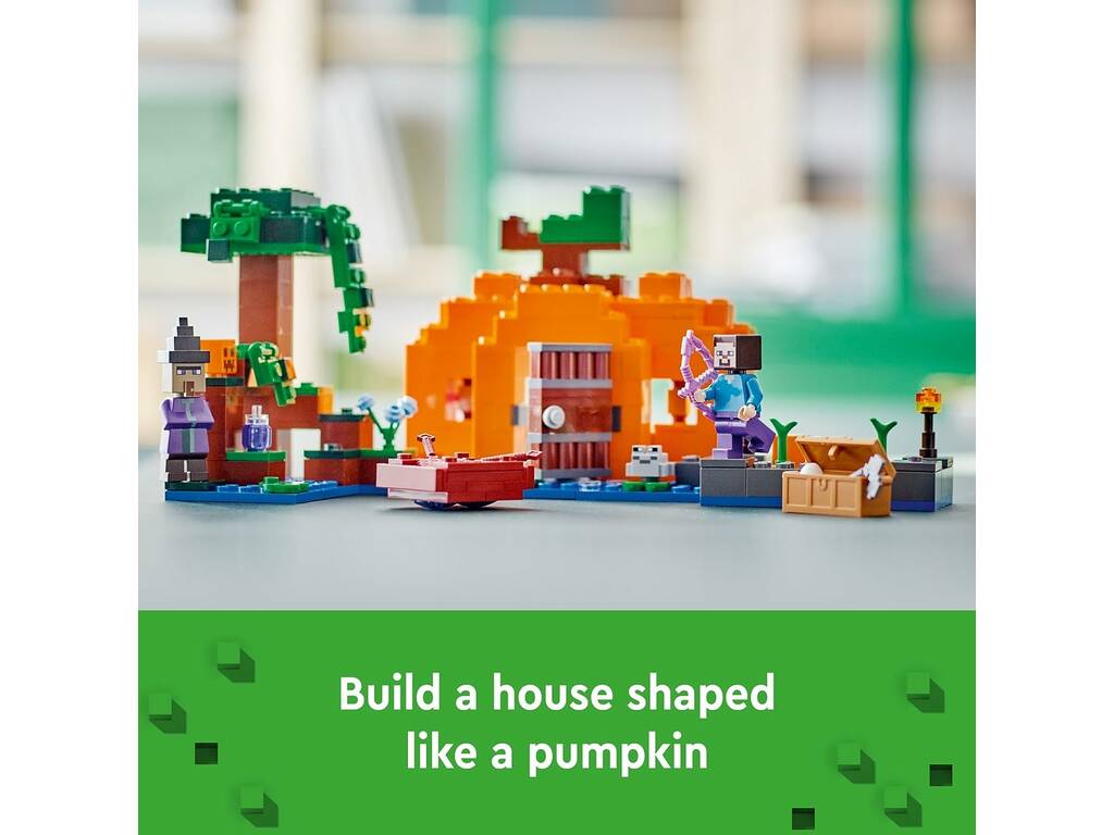 Lego Minecraft A Fazenda Abóbora 1248