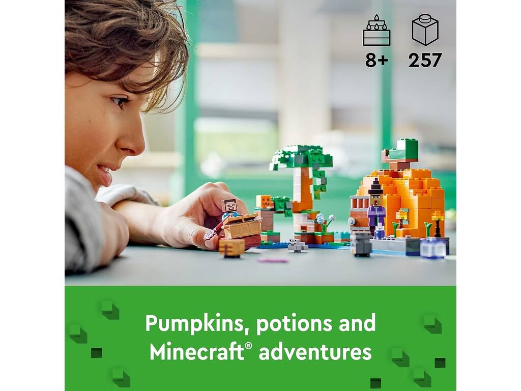 Lego Minecraft A Fazenda Abóbora 1248