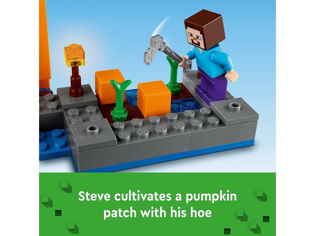 Lego Minecraft A Fazenda Abóbora 1248