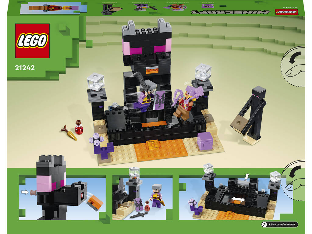 Lego Minecraft Il combattimento nel End 21242