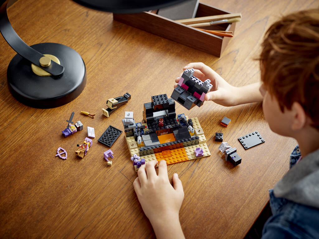 Lego Minecraft Il combattimento nel End 21242
