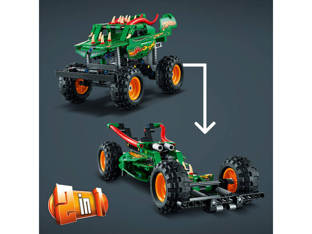 Lego Technic Monster Jam Dragon 42149