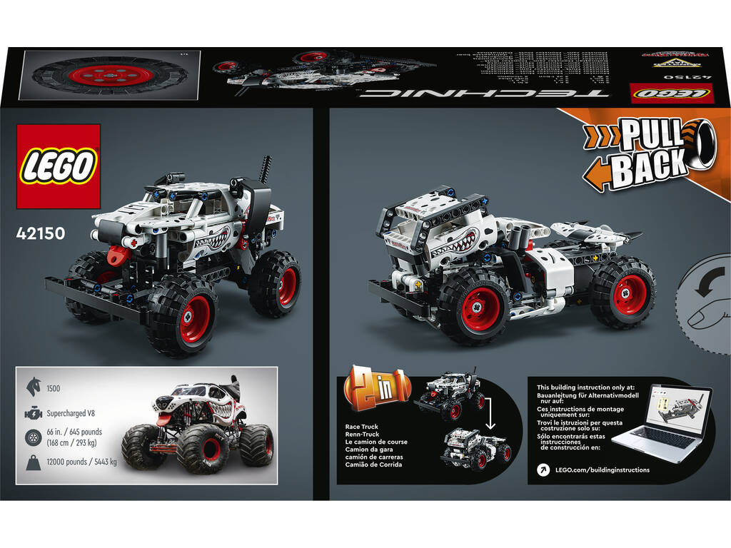 Lego Technic Monster Mutt Dalmatian 42150