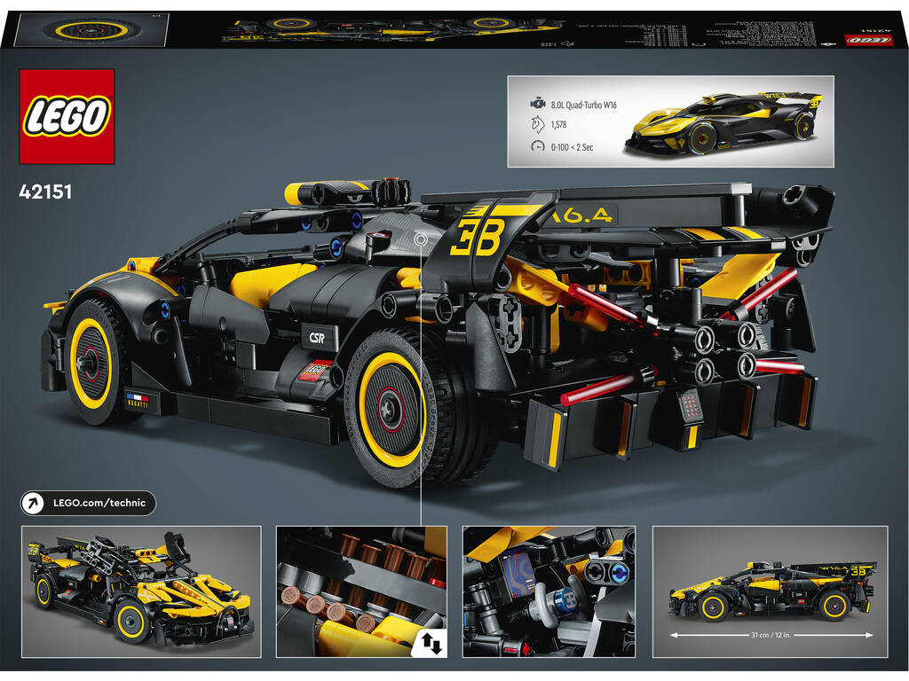 Lego Technic Bugatti Bolide 42151