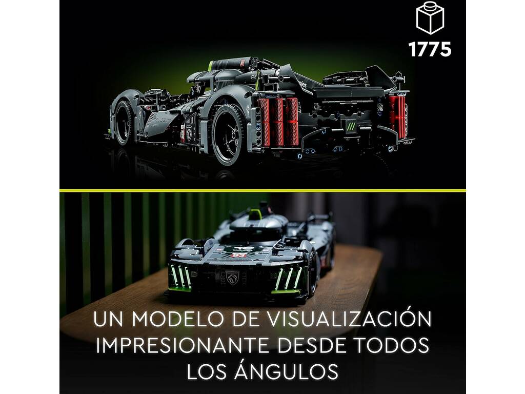 Lego Technic Peugeot 9X8 24H Le Mans Hybride Hypercar 42156
