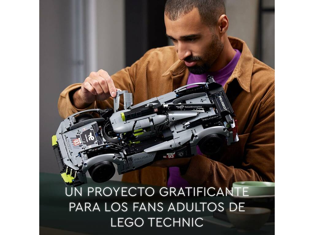 Lego Technic Peugeot 9X8 24H Le Mans Hybride Hypercar 42156