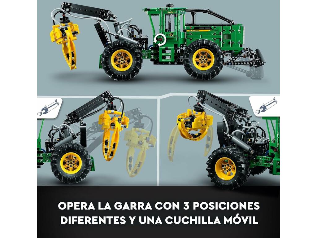 Lego Technic Skidder John Deere 948L-II 42157