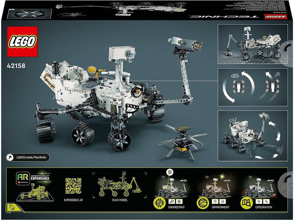 Lego Technic Nasa Mars Rover Perseverance 42158