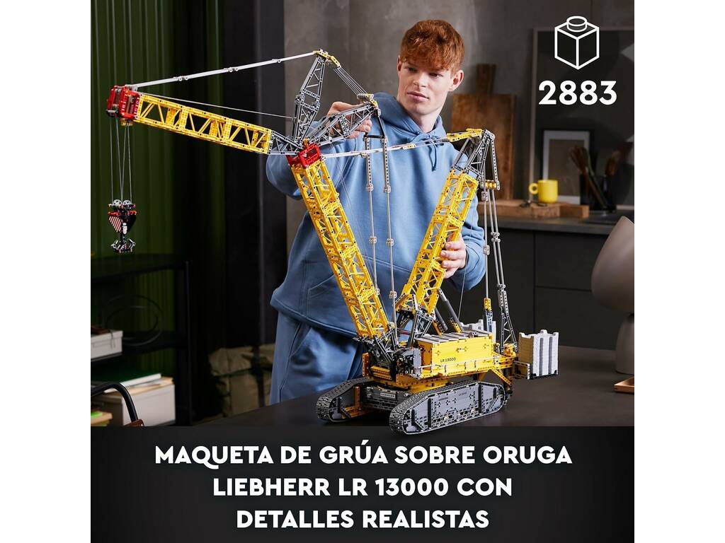 Lego Technic Gru trainata Liebherr LR 13000 42146