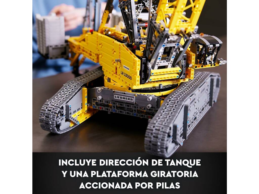 Lego Technic Gru trainata Liebherr LR 13000 42146