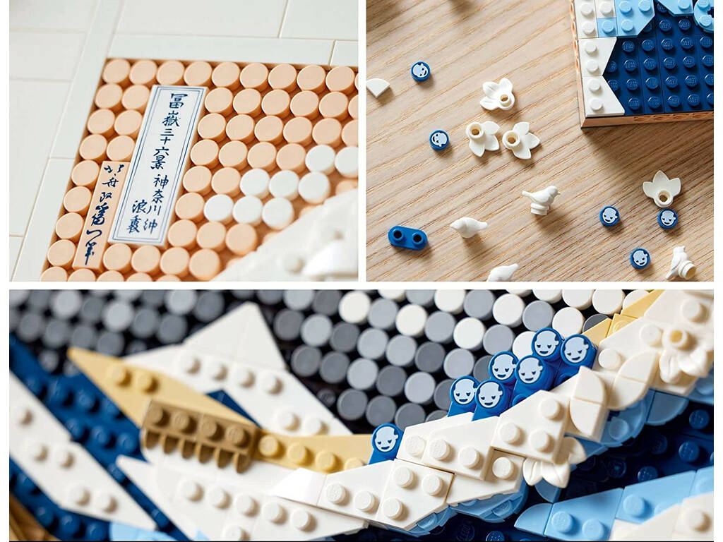 Lego Art Hokusai La Grande Onda 31208