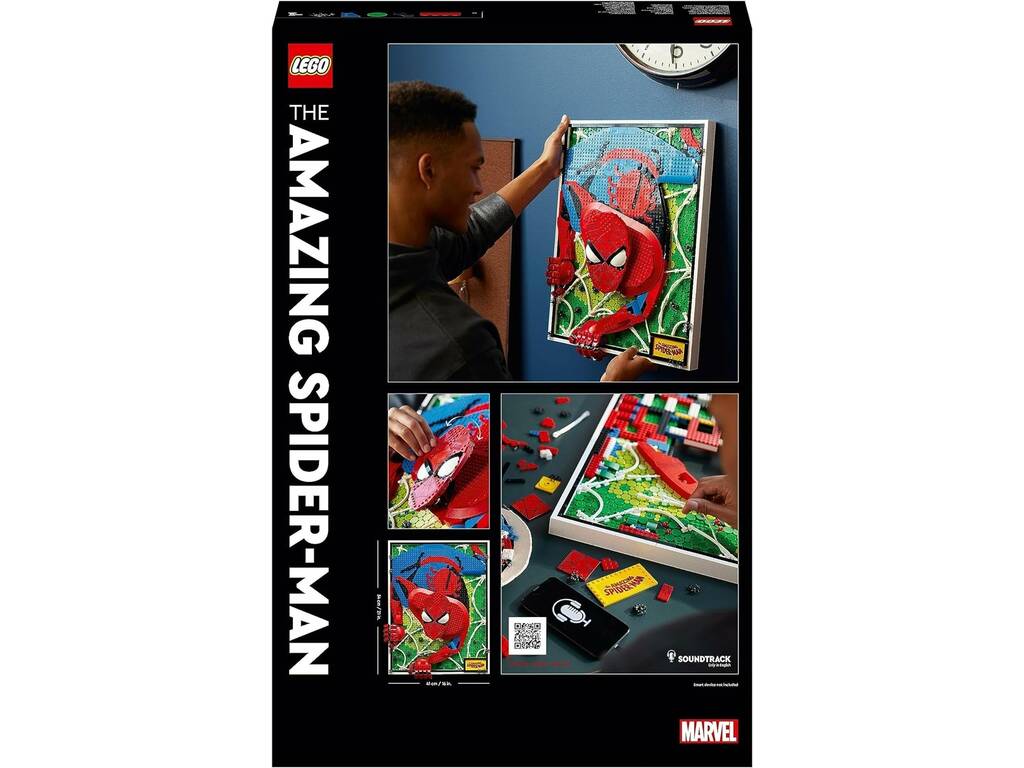 Lego Art L'incroyable homme araignée 31209