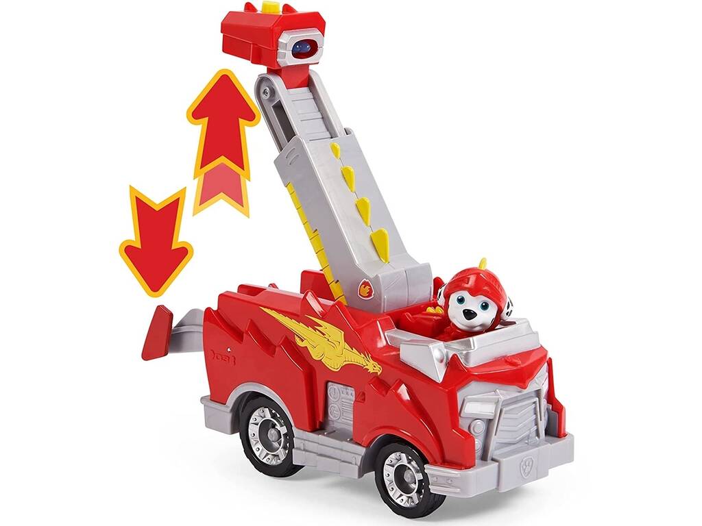 Patrulla Canina Rescue Knights Marshall Vehículo Deluxe Spin Master 6063585