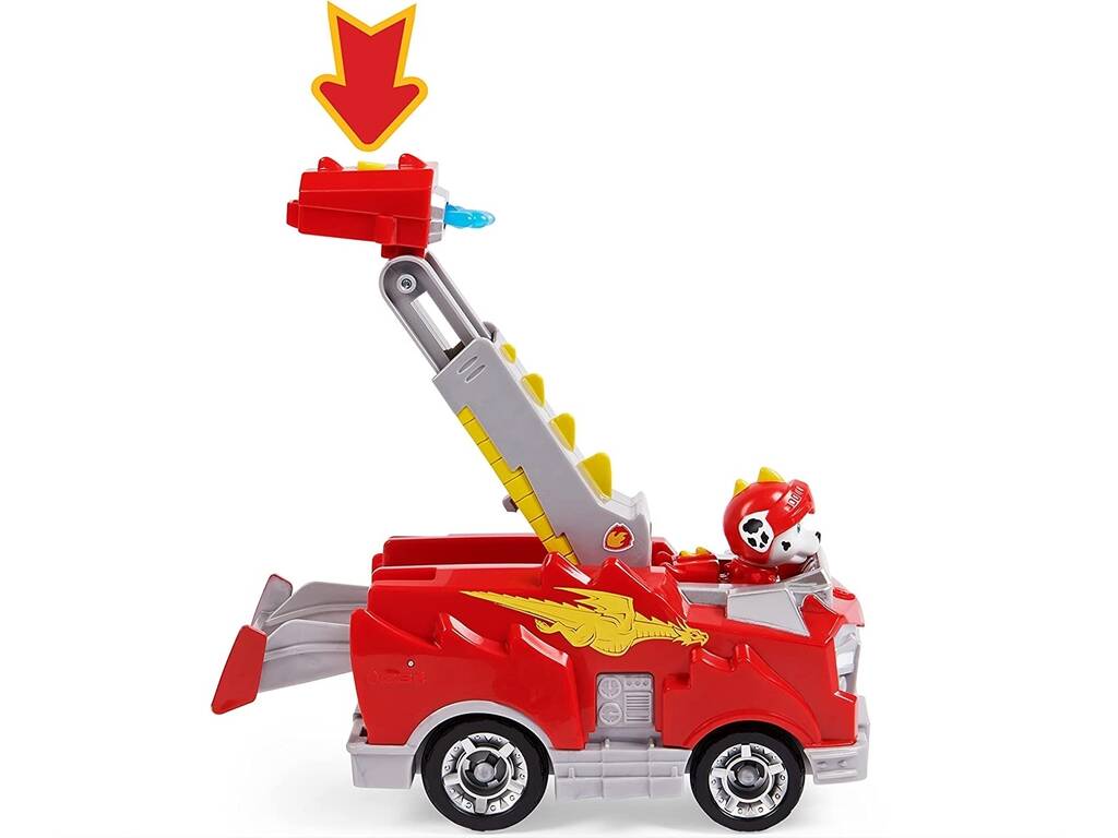 Patrulla Canina Rescue Knights Marshall Vehículo Deluxe Spin Master 6063585