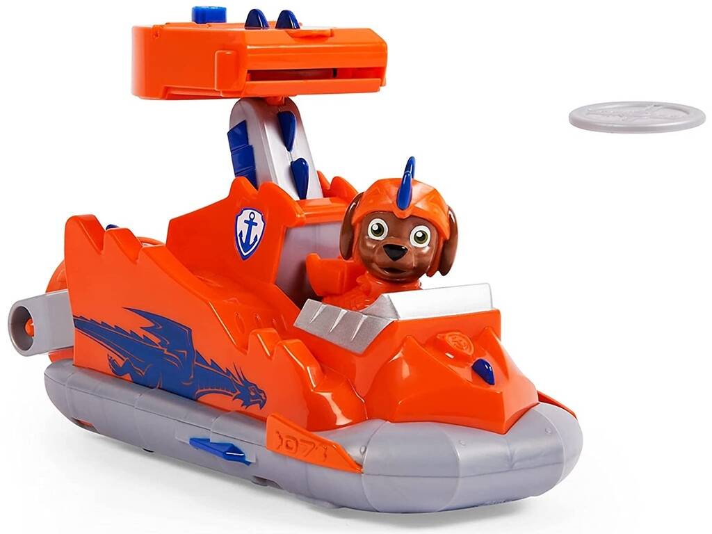 Patrulla Canina Rescue Knights Zuma Vehículo Deluxe Spin Master 6063589