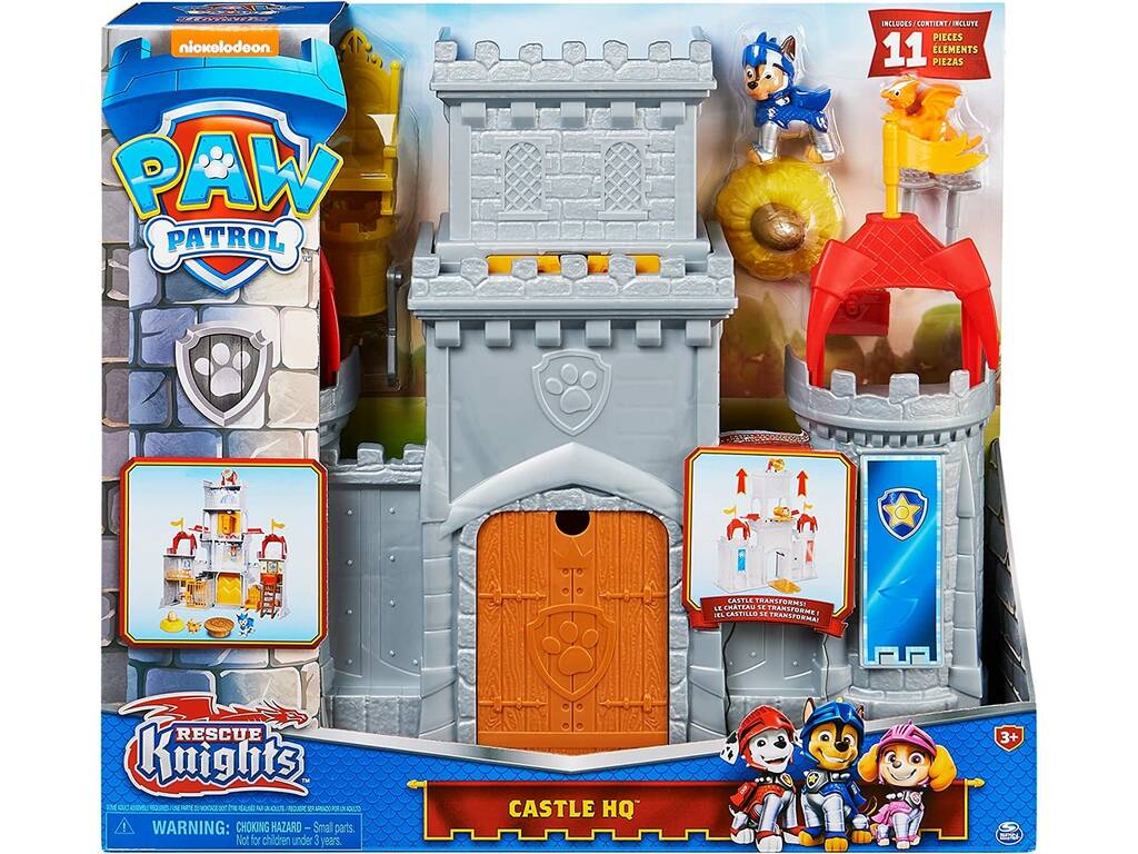 Patrulla Canina Rescue Knights Castillo HQ Spin Master 6062103