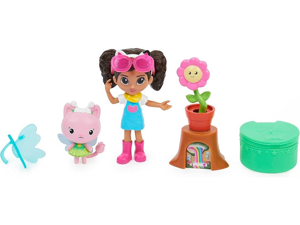 A Casa de Bonecas de Gabby Pack Jardim Plantástico de Gabby Spin Master 6062026