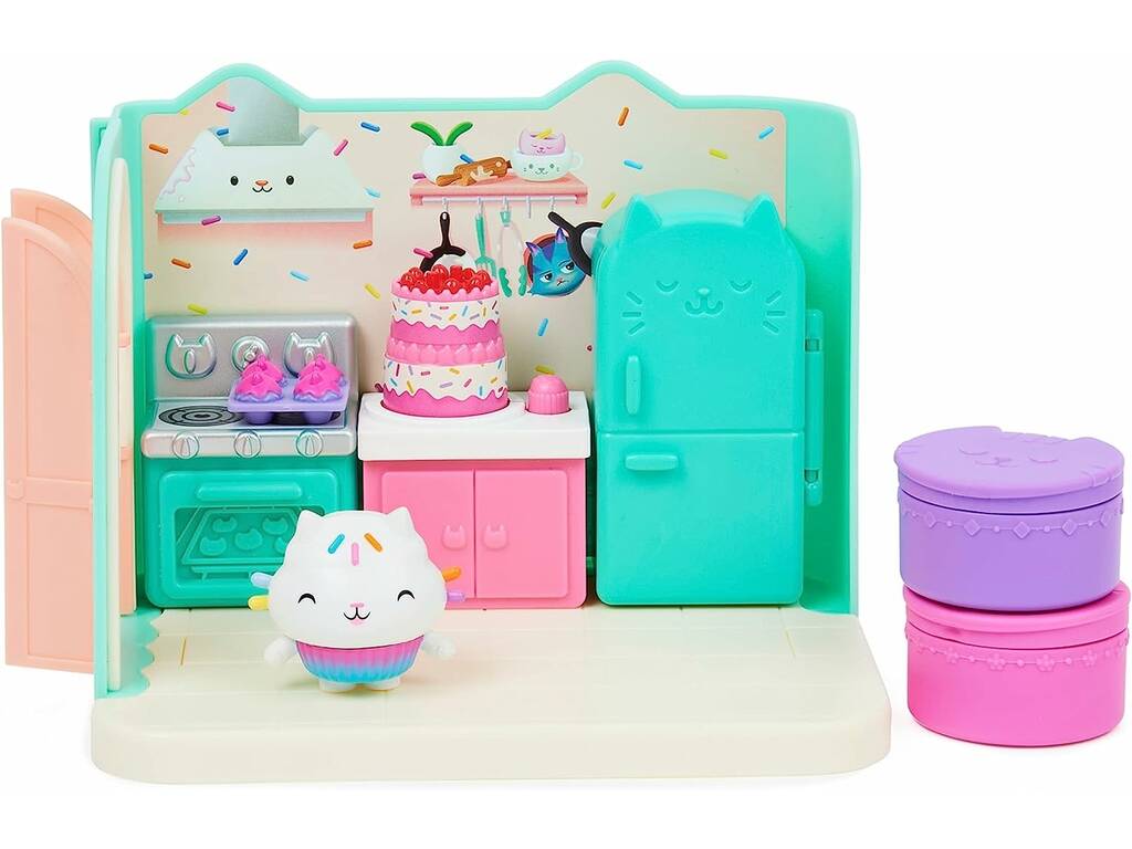 La Casa delle bambole di Gabby Stanza Deluxe Cucina Spin Master 6062035