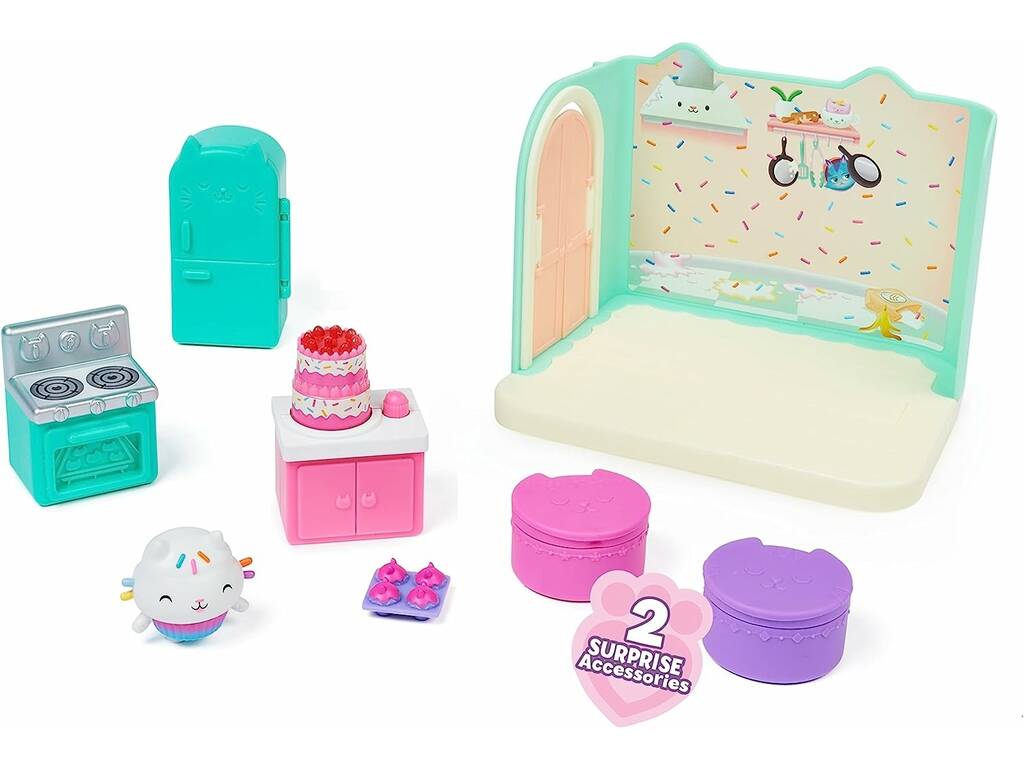 La Casa delle bambole di Gabby Stanza Deluxe Cucina Spin Master 6062035