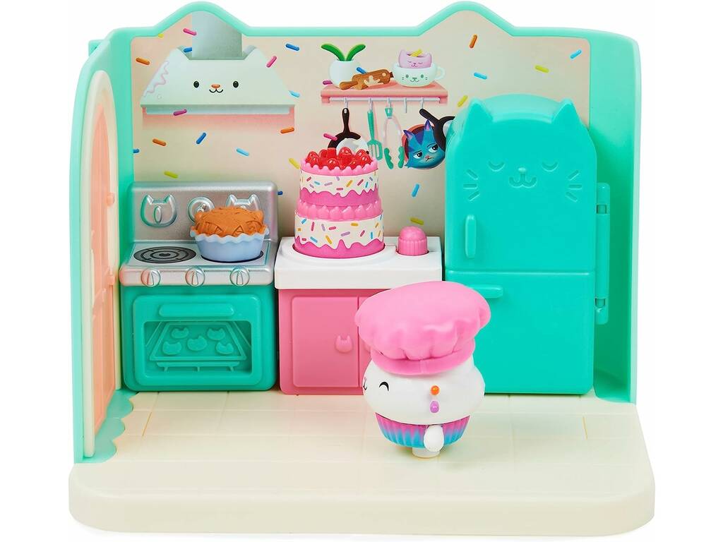 La Casa delle bambole di Gabby Stanza Deluxe Cucina Spin Master 6062035