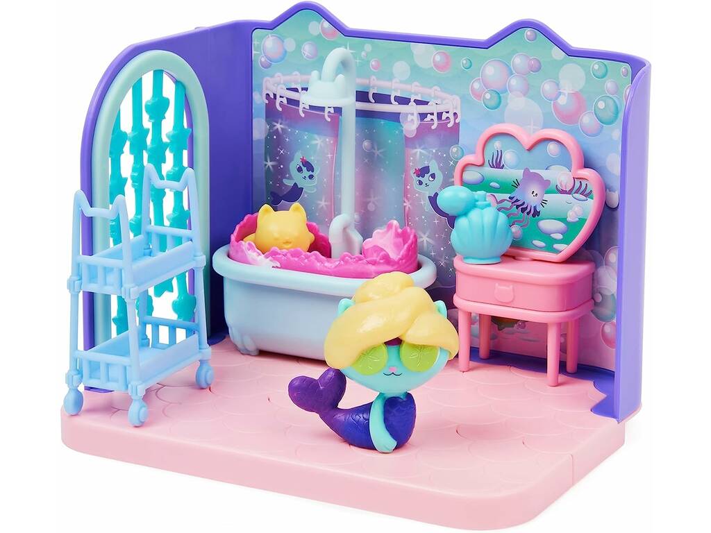 A Casa de Bonecas de Gabby Quarto Deluxe Banheiro Spin Master 6062036