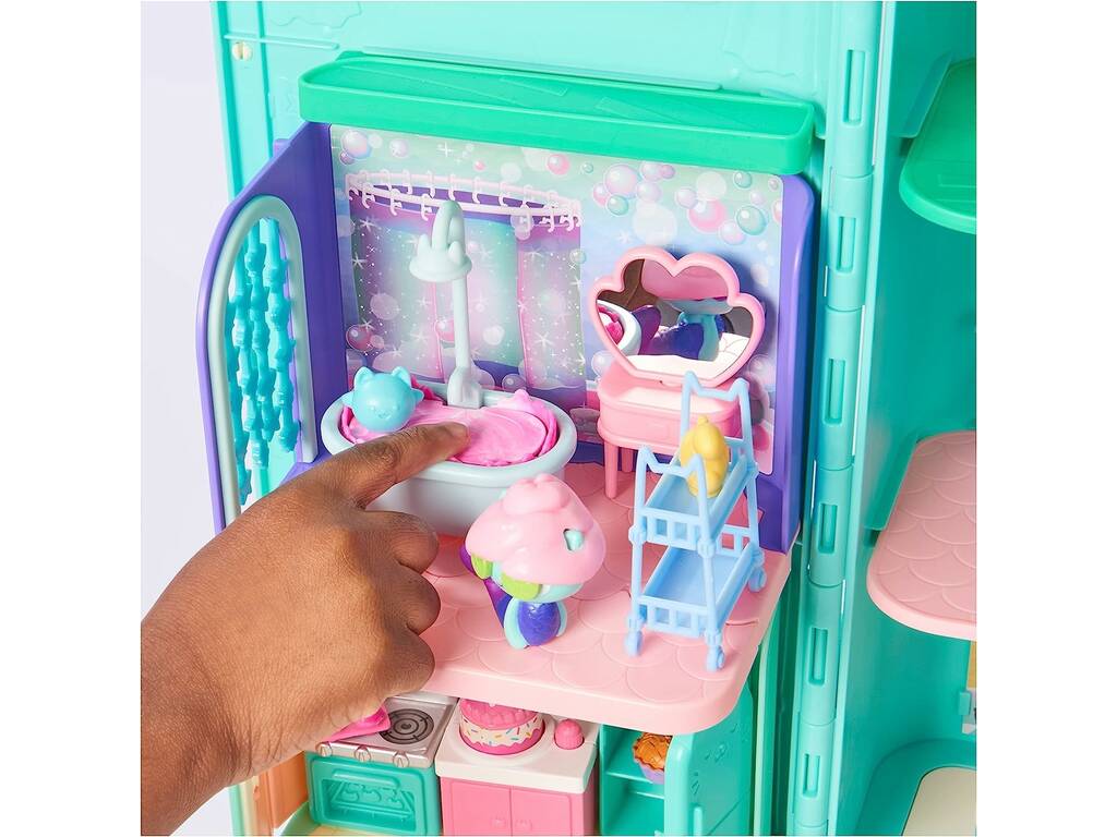 A Casa de Bonecas de Gabby Quarto Deluxe Banheiro Spin Master 6062036