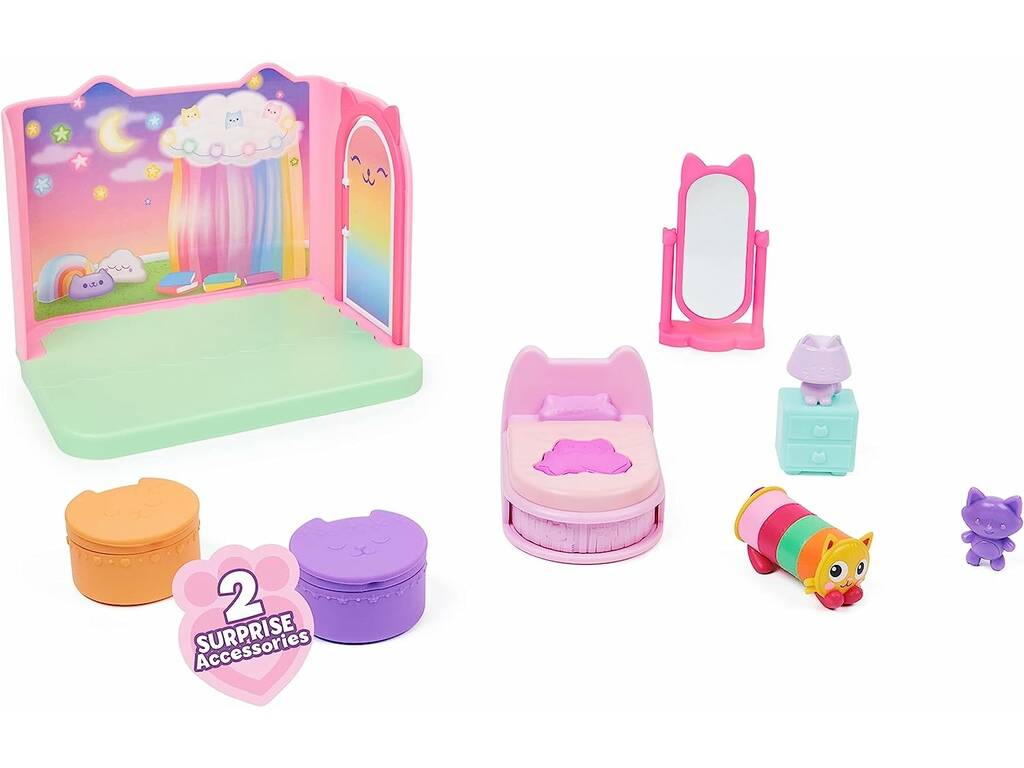 La Maison de Poupées de Gabby Chambre Deluxe Doux Rêves Spin Master 6062037