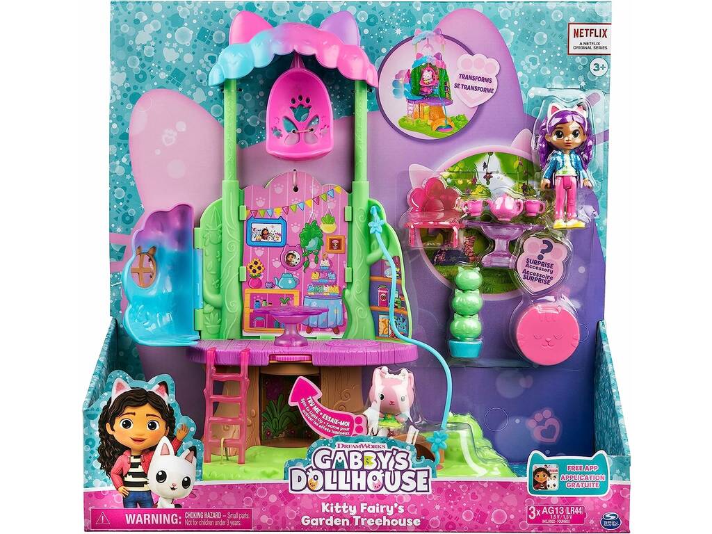 La casa delle bambole di Gabby Playset La casa sull'albero di Hadigata Spin Master 6061583
