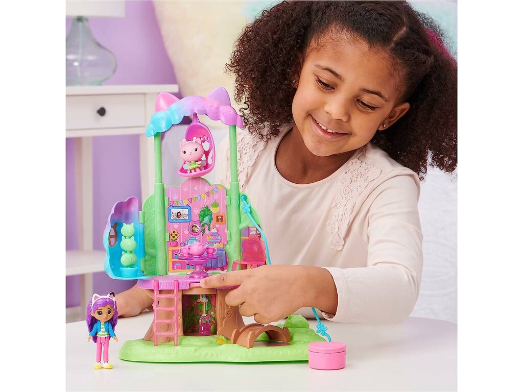 La casa delle bambole di Gabby Playset La casa sull'albero di Hadigata Spin Master 6061583