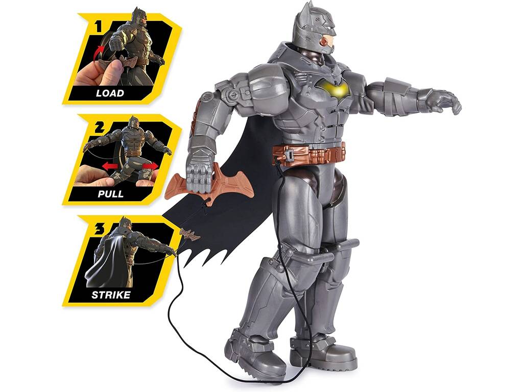 Batman Figurine Battle Strike Batman avec Lumière et Sons Spin Master 6064833 
