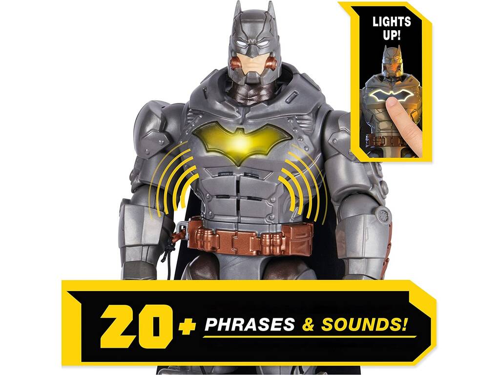 Batman Figurine Battle Strike Batman avec Lumière et Sons Spin Master 6064833 