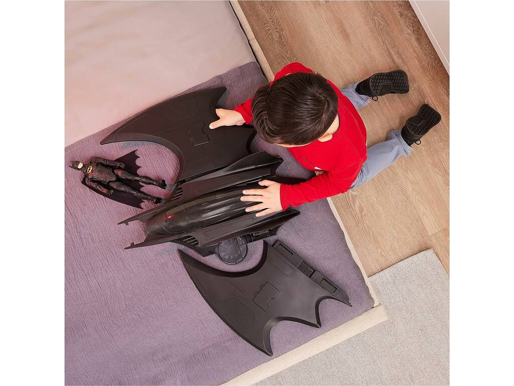 The Flash Pack Batwing e Batman Figura 30 cm. Spin Master 6065274