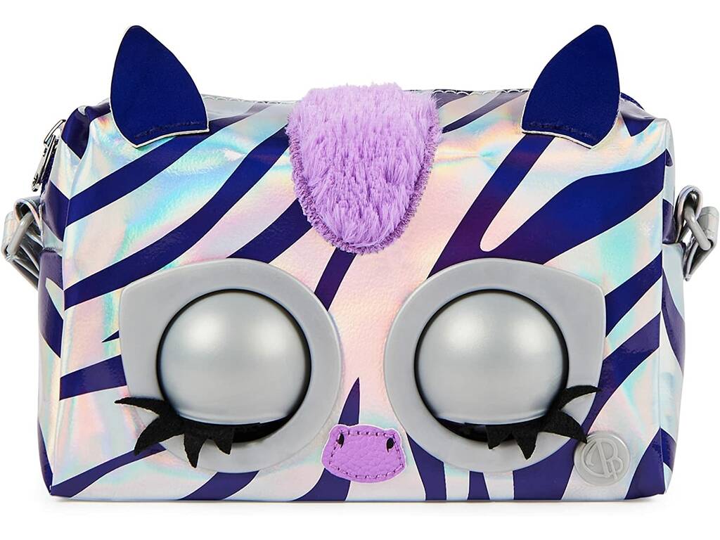 Purse Pets Borsa interattiva metallica Rebel Stripez Spin Master 6066464
