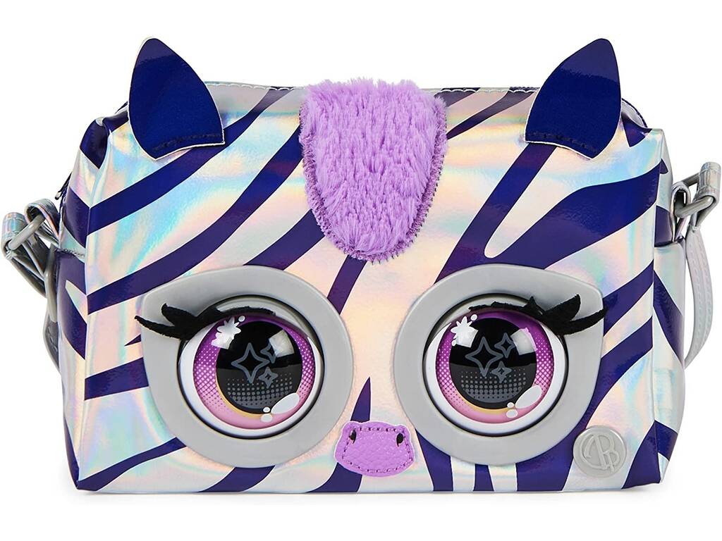 Purse Pets Borsa interattiva metallica Rebel Stripez Spin Master 6066464