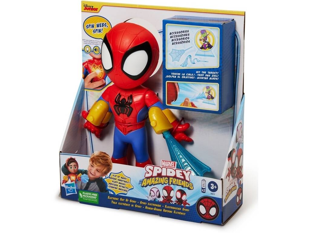 Spidey et ses incroyables amis Figurine électronique de Spidey par Hasbro F8317